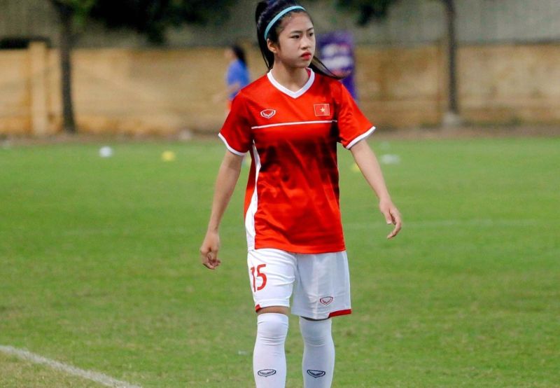 Dù còn rất trẻ, cô đã trở thành một trong những trụ cột tấn công đáng tin cậy của HLV Mai Đức Chung