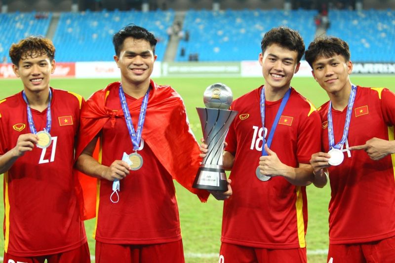 Nguyễn Thanh Nhân được kỳ vọng trở thành trụ cột tương lai của bóng đá Việt Nam