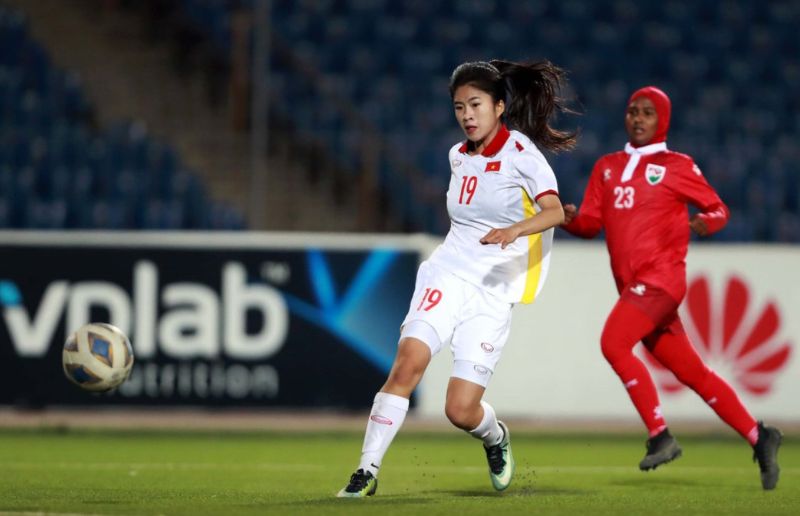 Nguyễn Thị Thanh Nhã được ví như “tia chớp” của bóng đá nữ Việt Nam