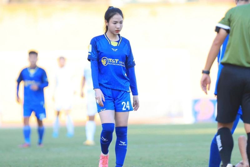 Trần Thị Duyên là hậu vệ trẻ tài năng của tuyển nữ Việt Nam