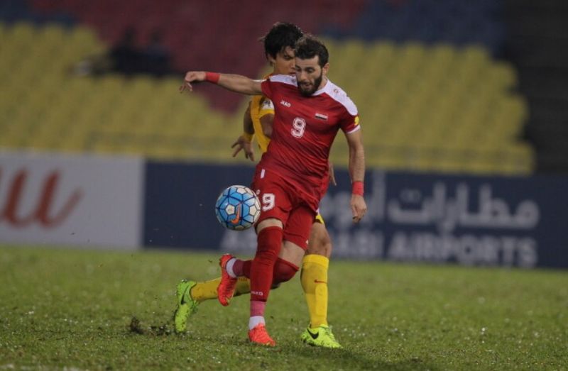 Mahmoud Al-Mawas là tiền vệ tấn công nổi bật của bóng đá Syria